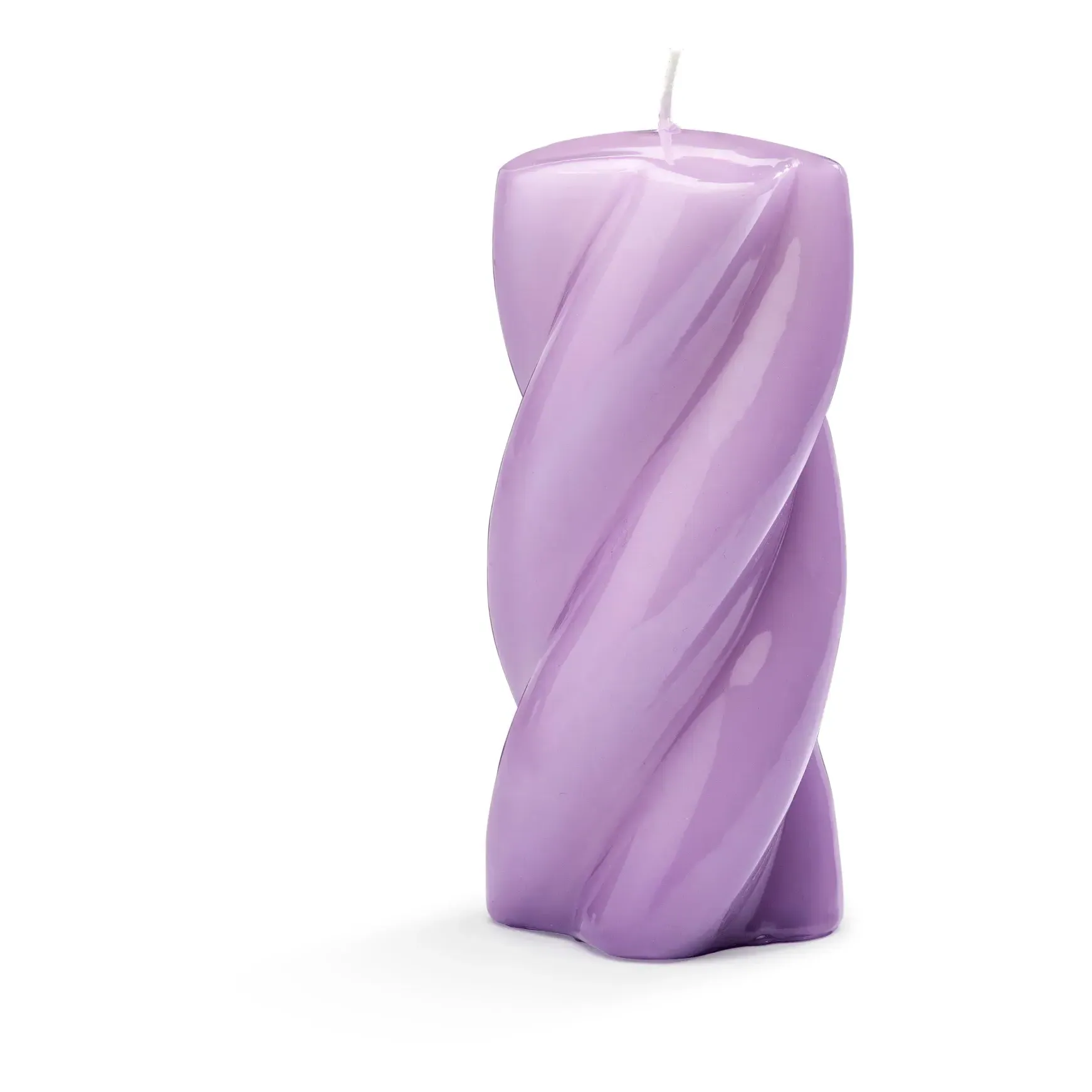 Blunt Twisted Candle - Purple, Paraffin Wax product