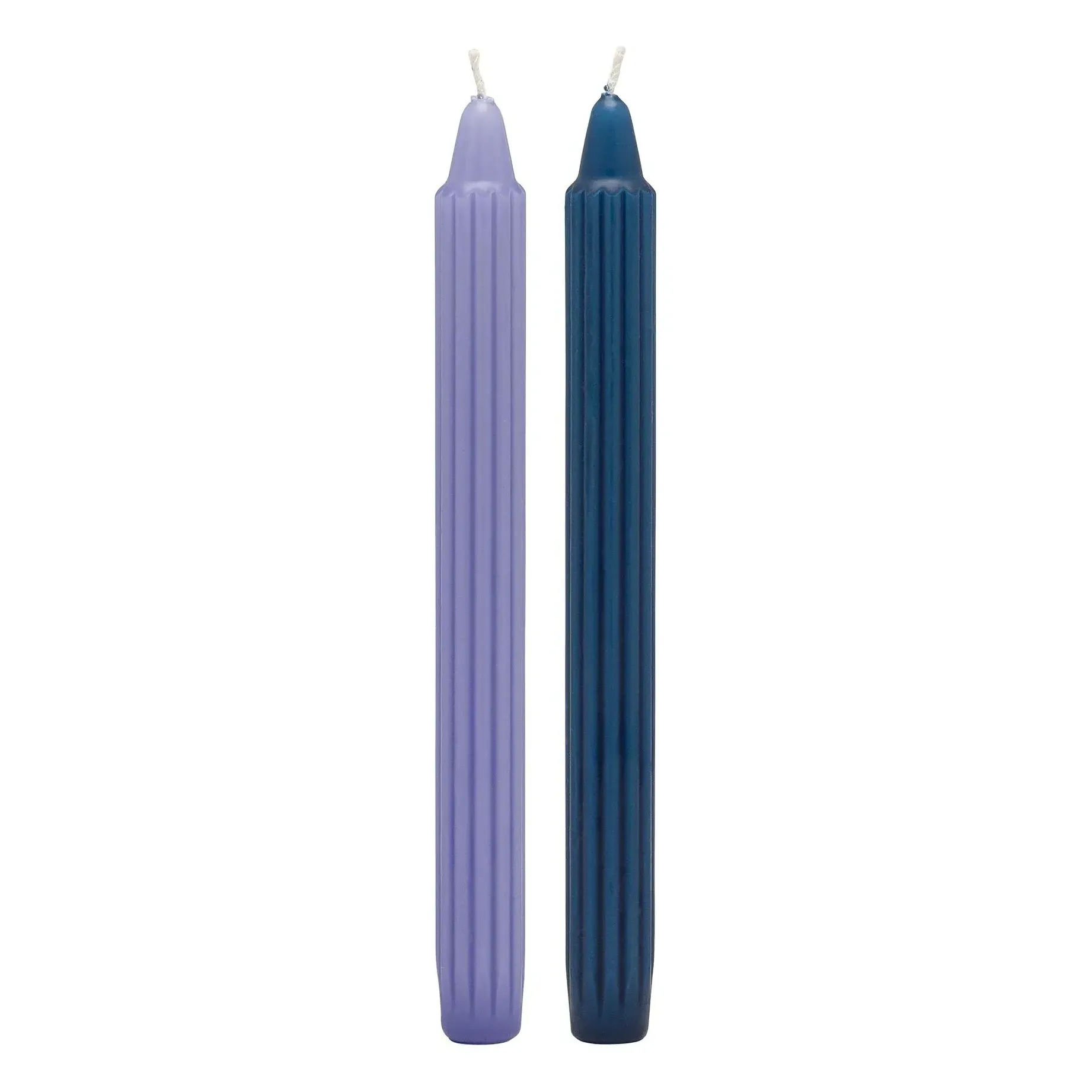 Cleo Set of 2 Candles - Blue, Paraffin product