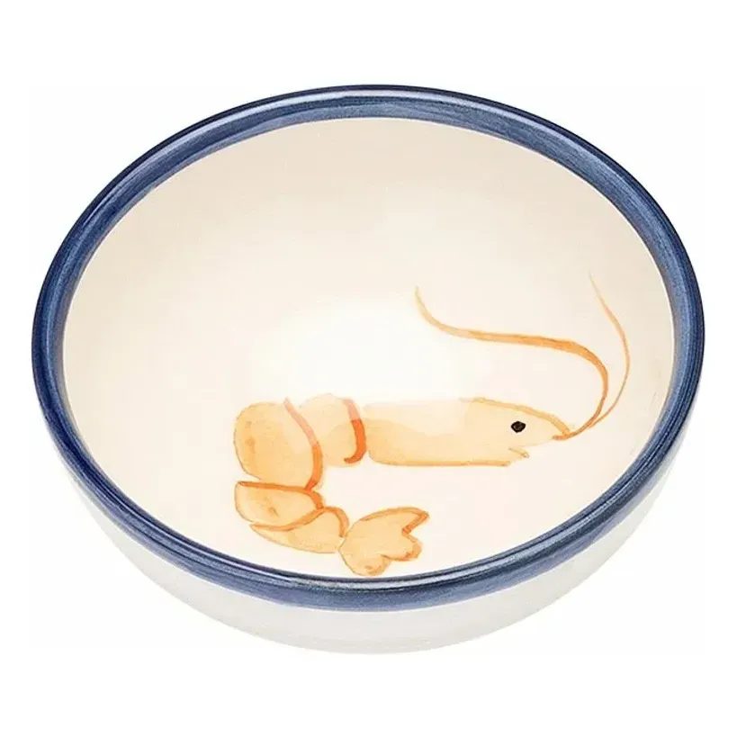 Crevette Tapas Shrimp Bowl - Blue, Earthenware product