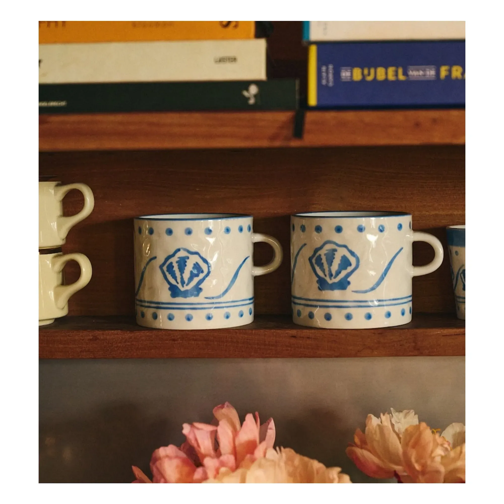 Côte d'Azur Ceramic Mug - Blue alternate view