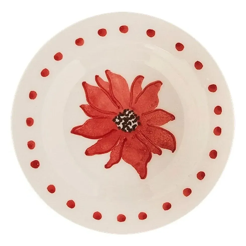Fiorita Dessert Plate - Red, Ceramic product