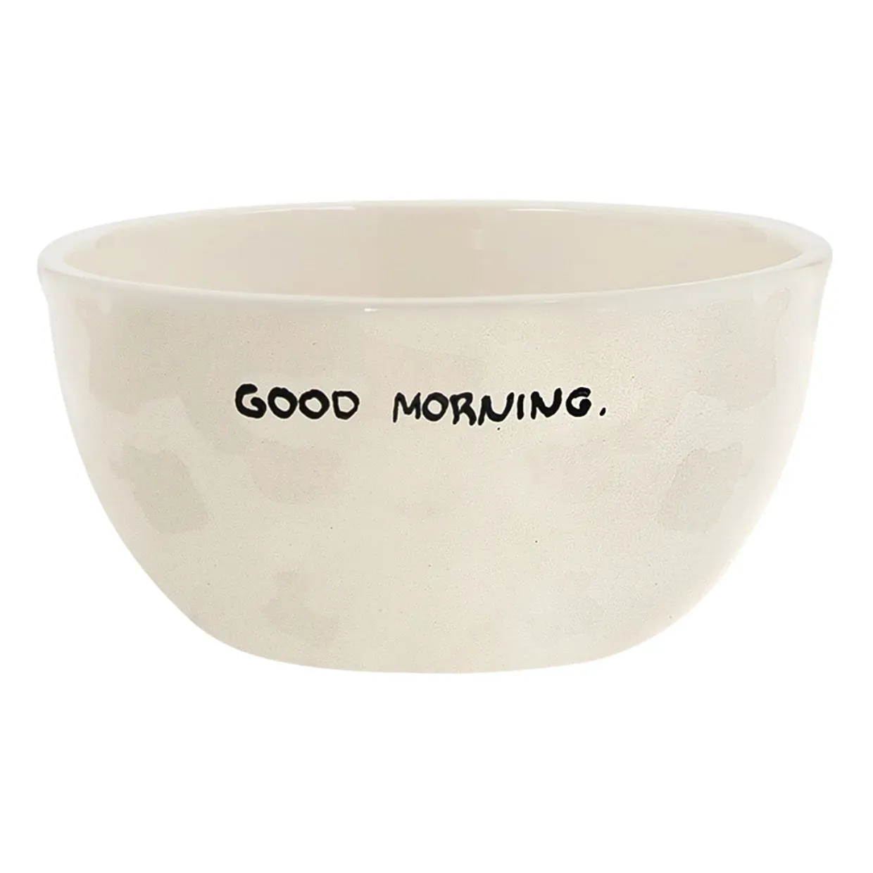 Good Morning Ceramic Bowl - Cream product