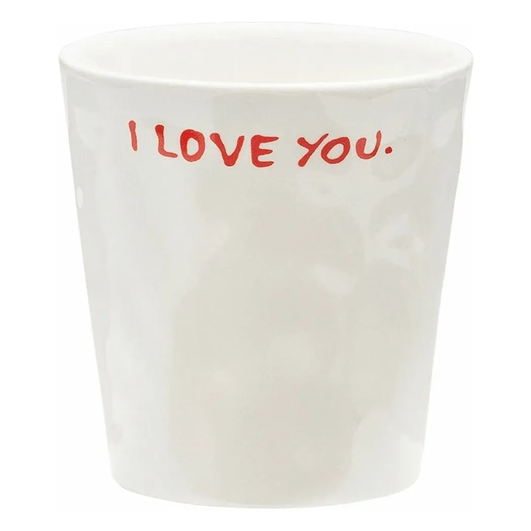 I Love You Mug - White, Stoneware product