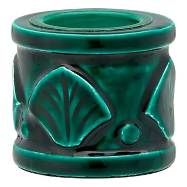 Laurel Reef Candle Jar - Green, FSC MDF Wood product