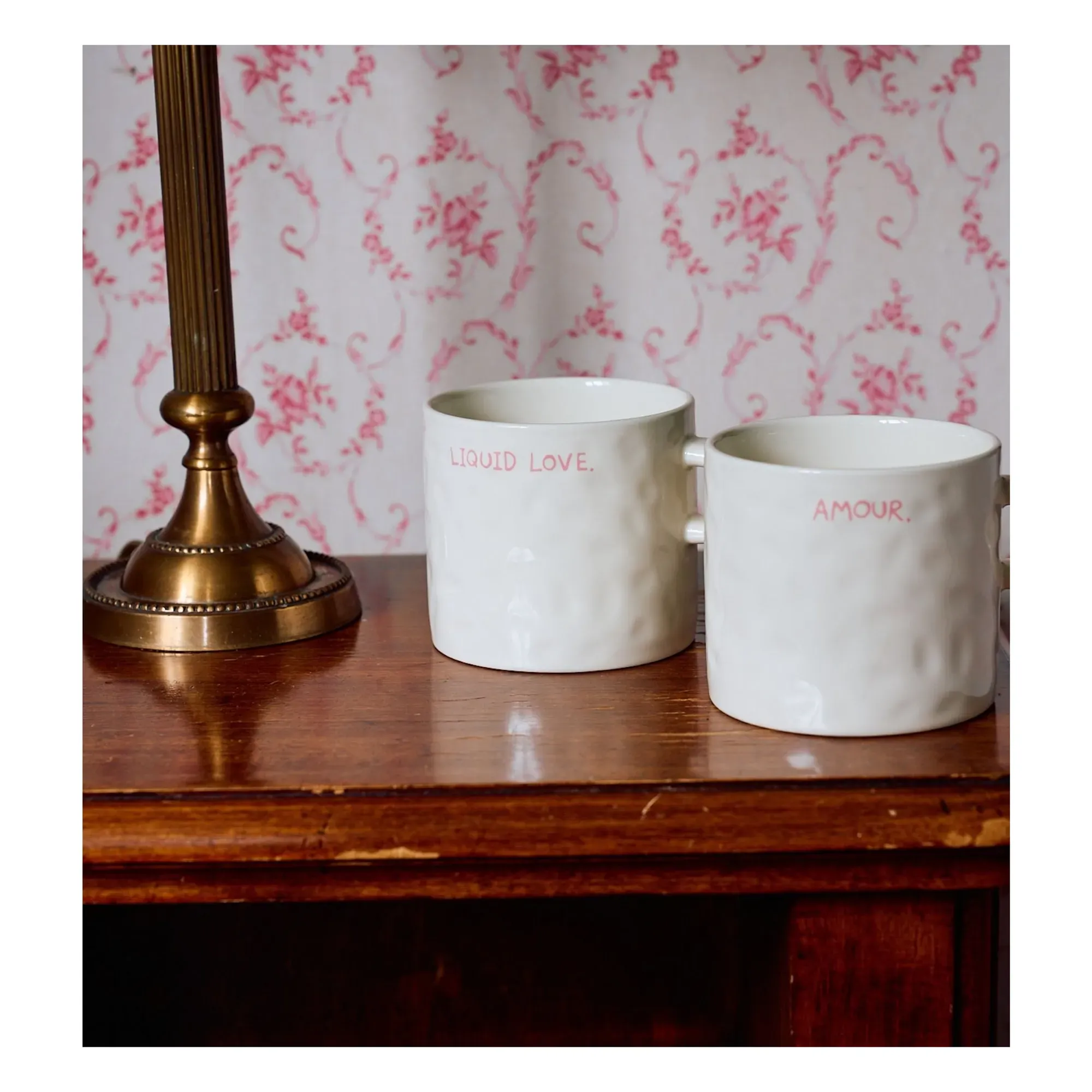 Liquid Love Mug - Cream, Stoneware alternate view