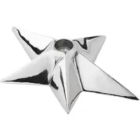 Nova Star-Shaped Candleholder - Gold, Nickel-Plated Aluminium alternate view