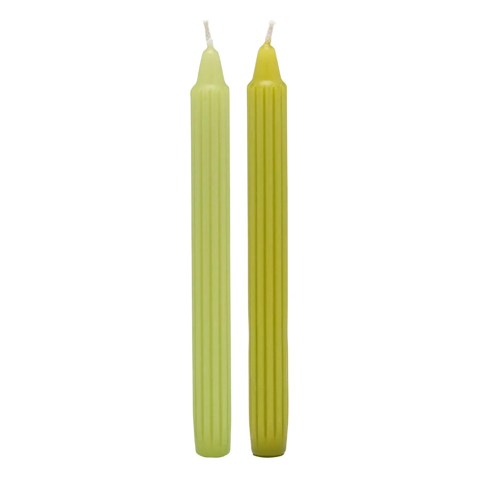 Olive Candles Set of 2 - Olive Green, Paraffin product
