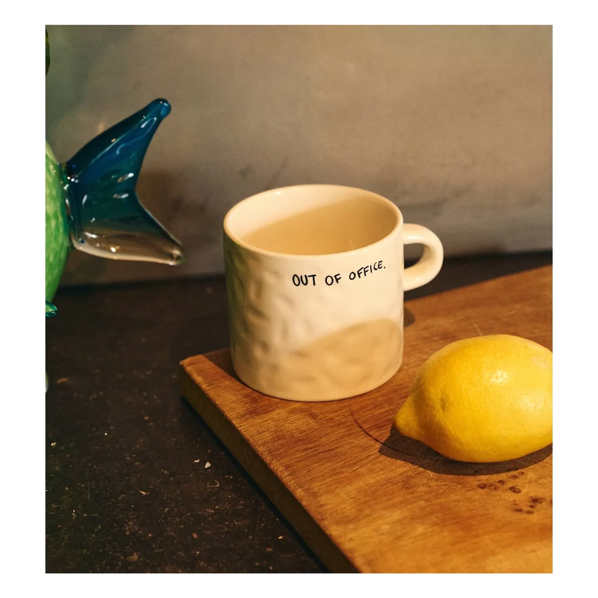 Out of Office Mug - Green, Stoneware alternate view
