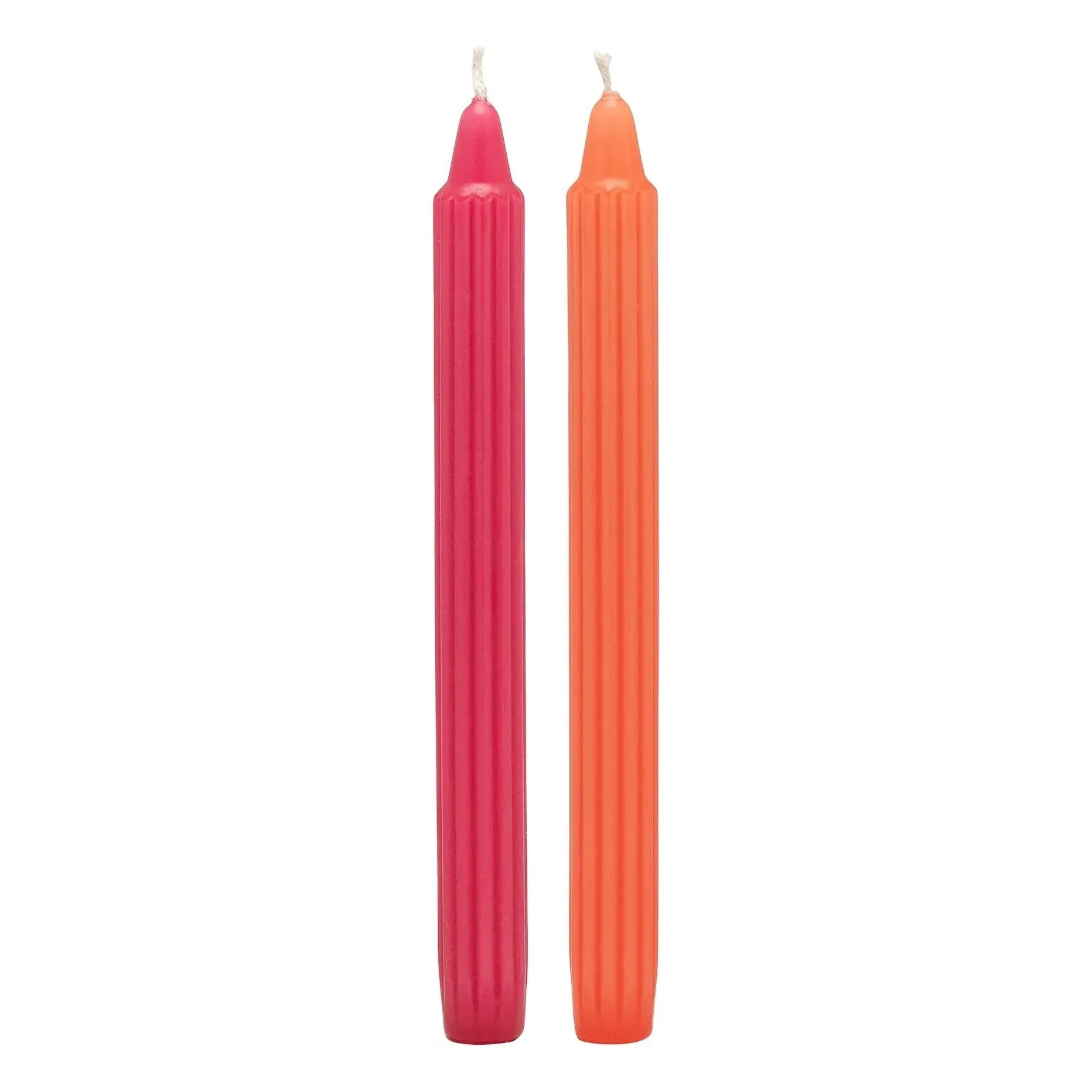 Penny Candles Set of 2 - Red, Paraffin product