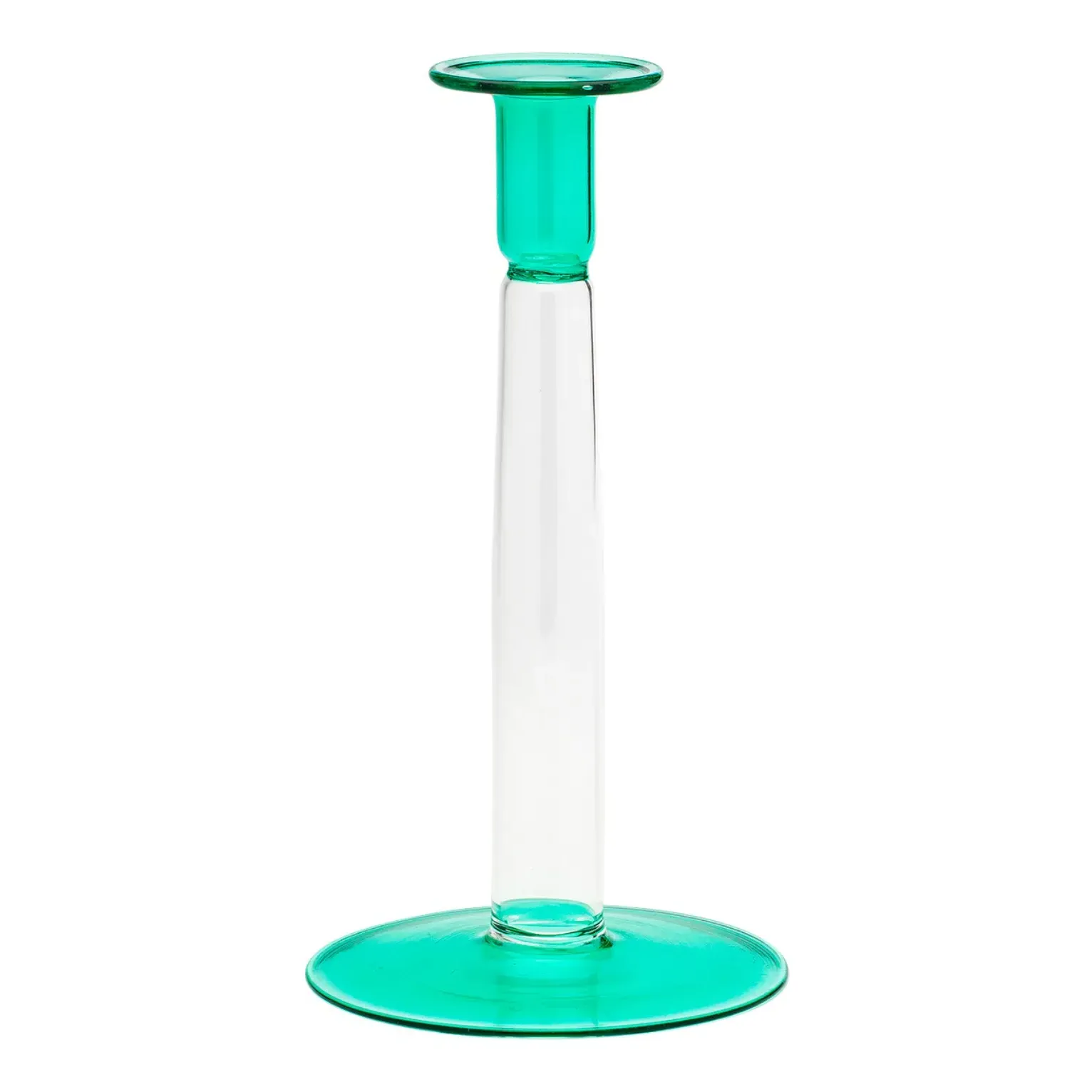 Seafoam Glass Candle Holder - Green, Glass product