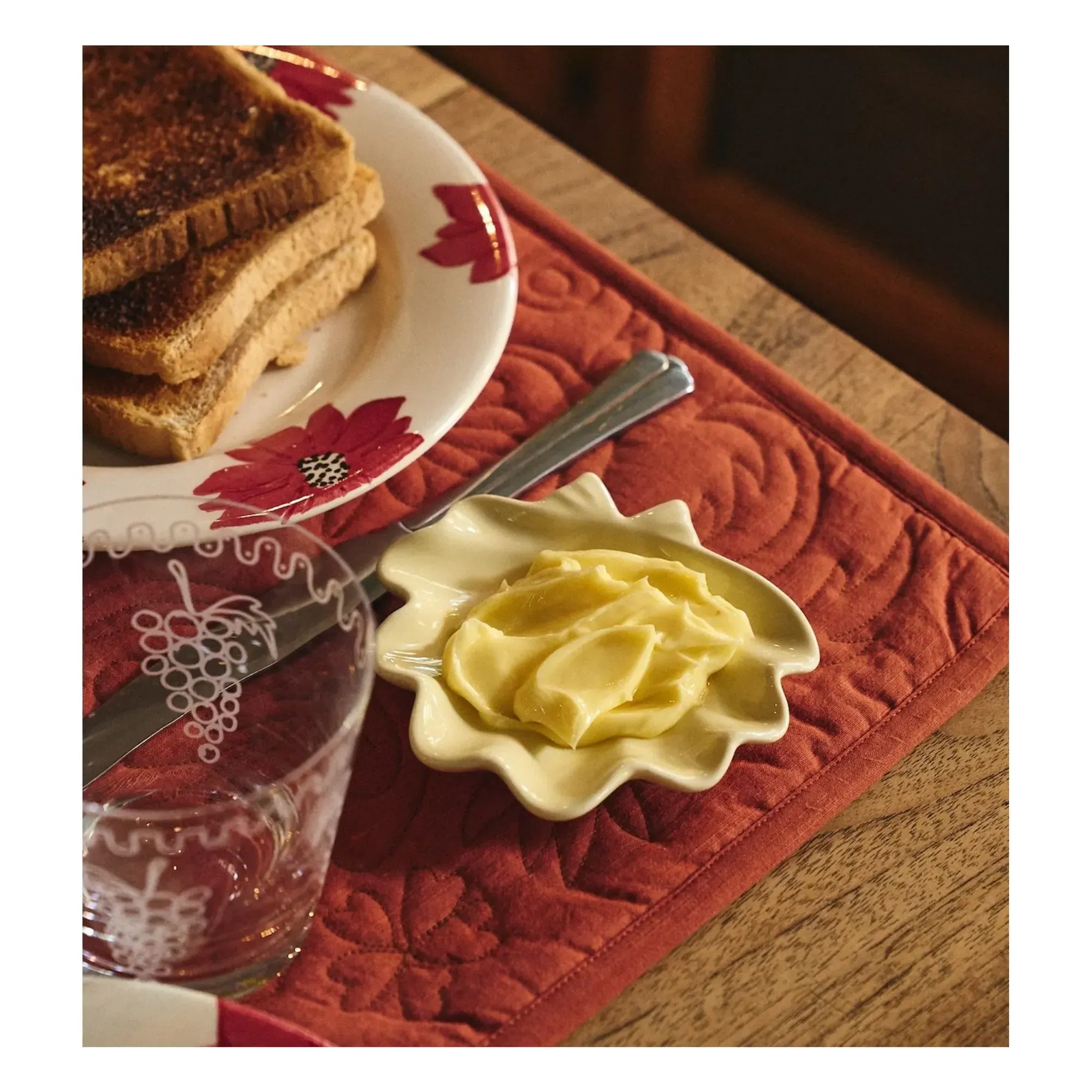 Shell Trinket Dish - Beige, Ceramic alternate view