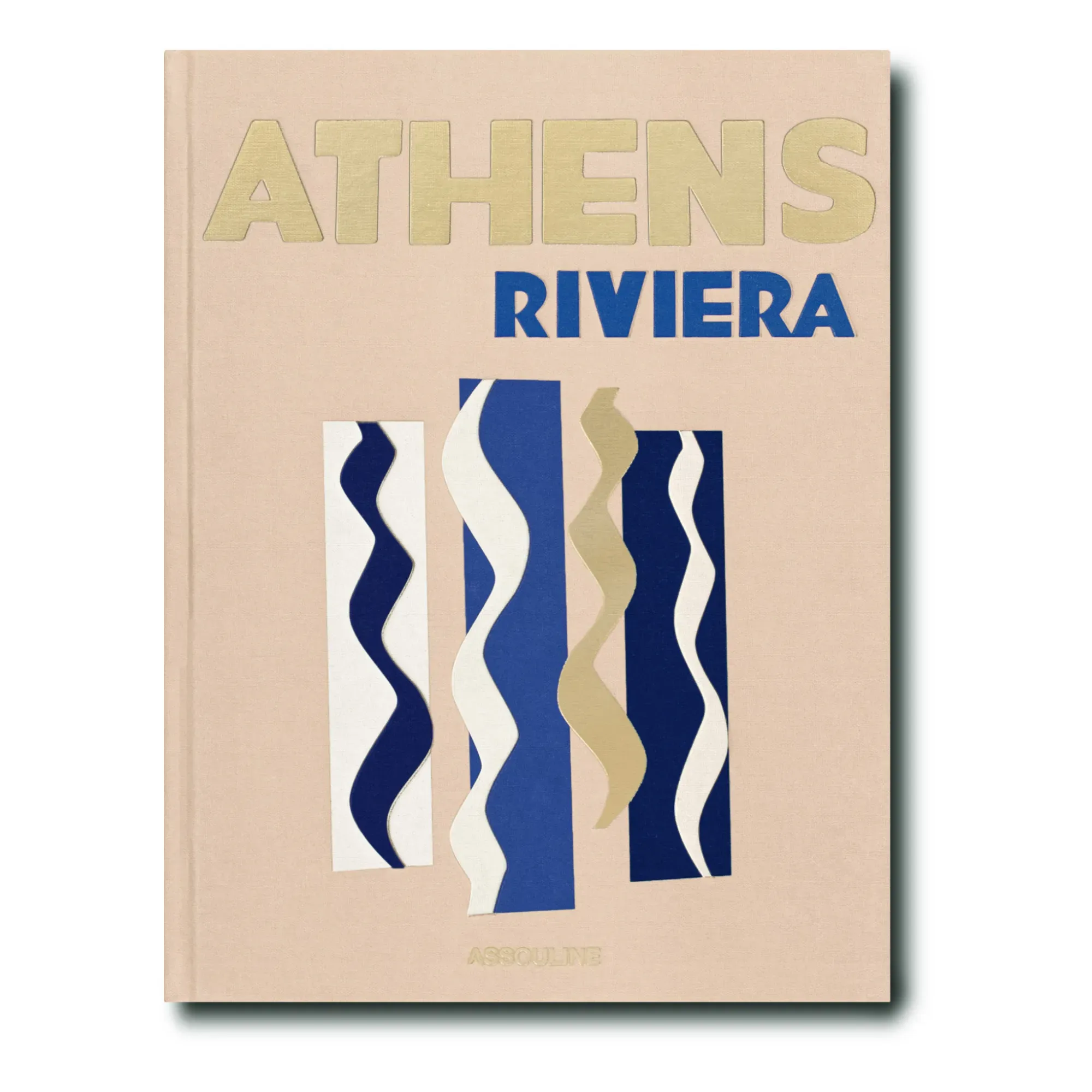 Athens Riviera Hardcover Illustrated Book - Multicoloured product