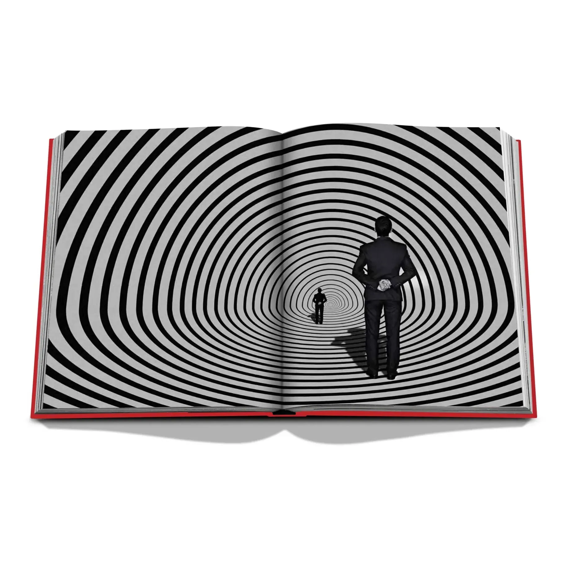 Bauhaus Style Hardcover Book - Red alternate view