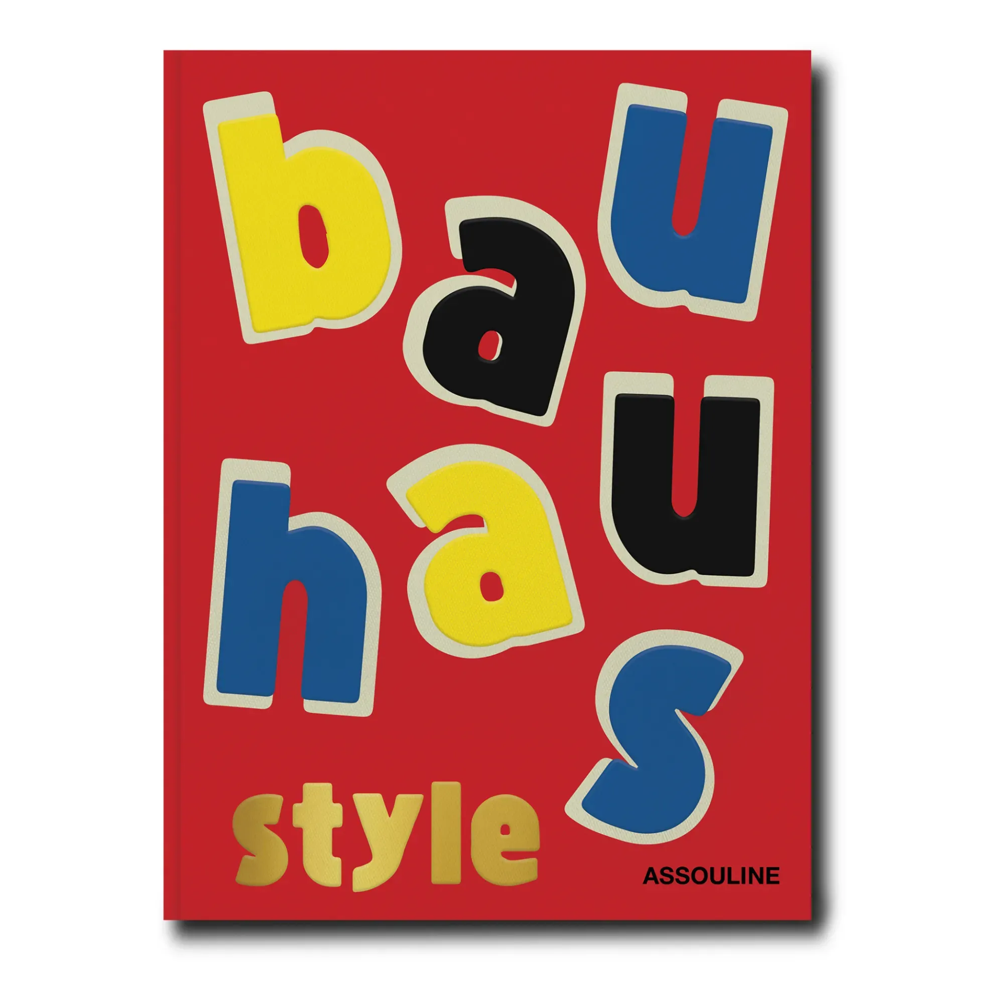 Bauhaus Style Hardcover Book - Red product