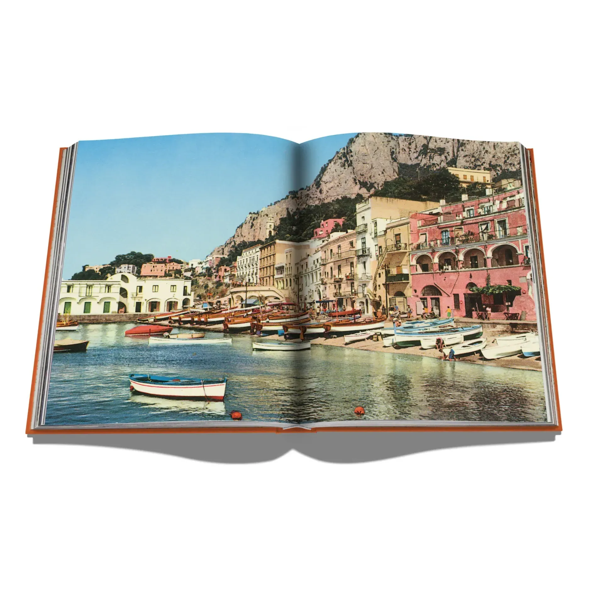 Capri Dolce Vita Hardcover Book - Multicoloured, Linen alternate view