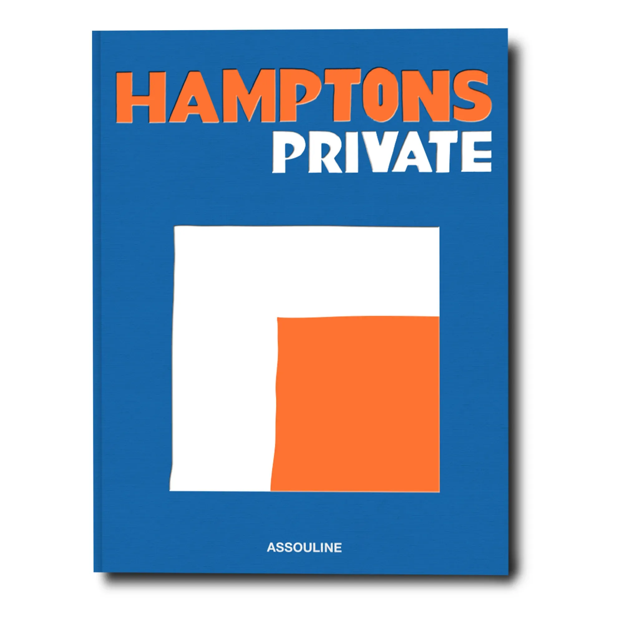 Hamptons Private Hardcover Book - Multicoloured, Linen product