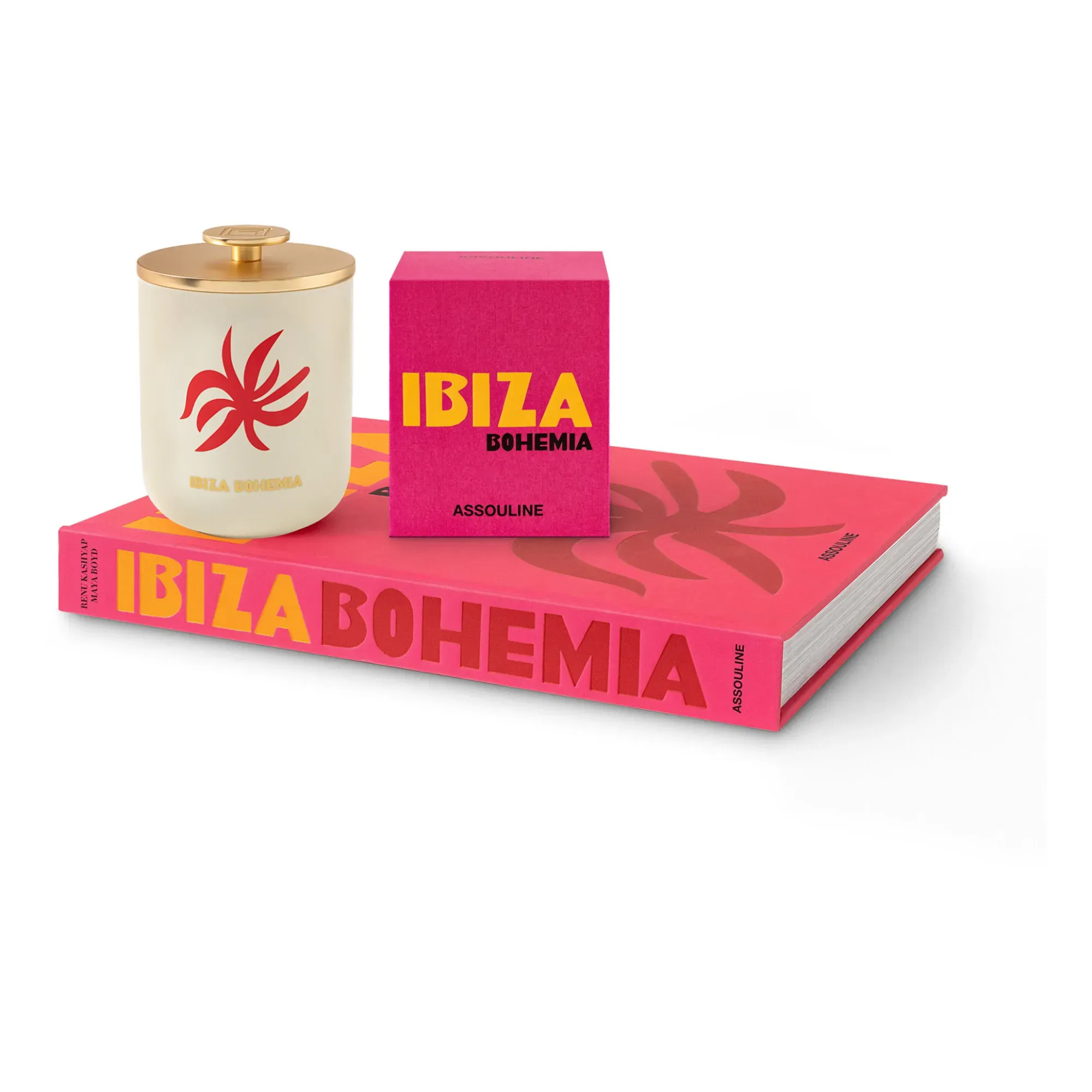 Ibiza Bohemia Ceramic Scented Candle - Pink alternate view
