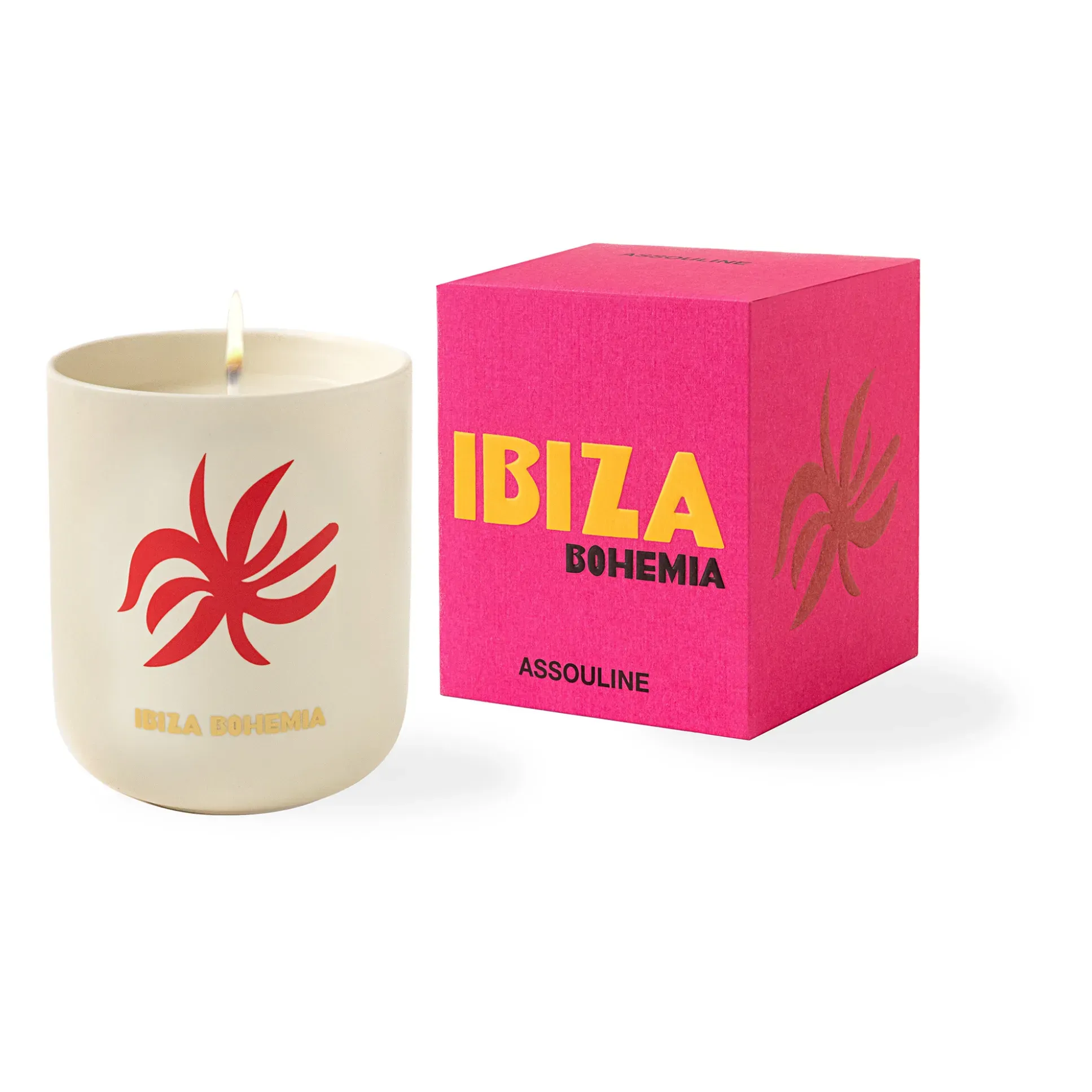 Ibiza Bohemia Ceramic Scented Candle - Pink product