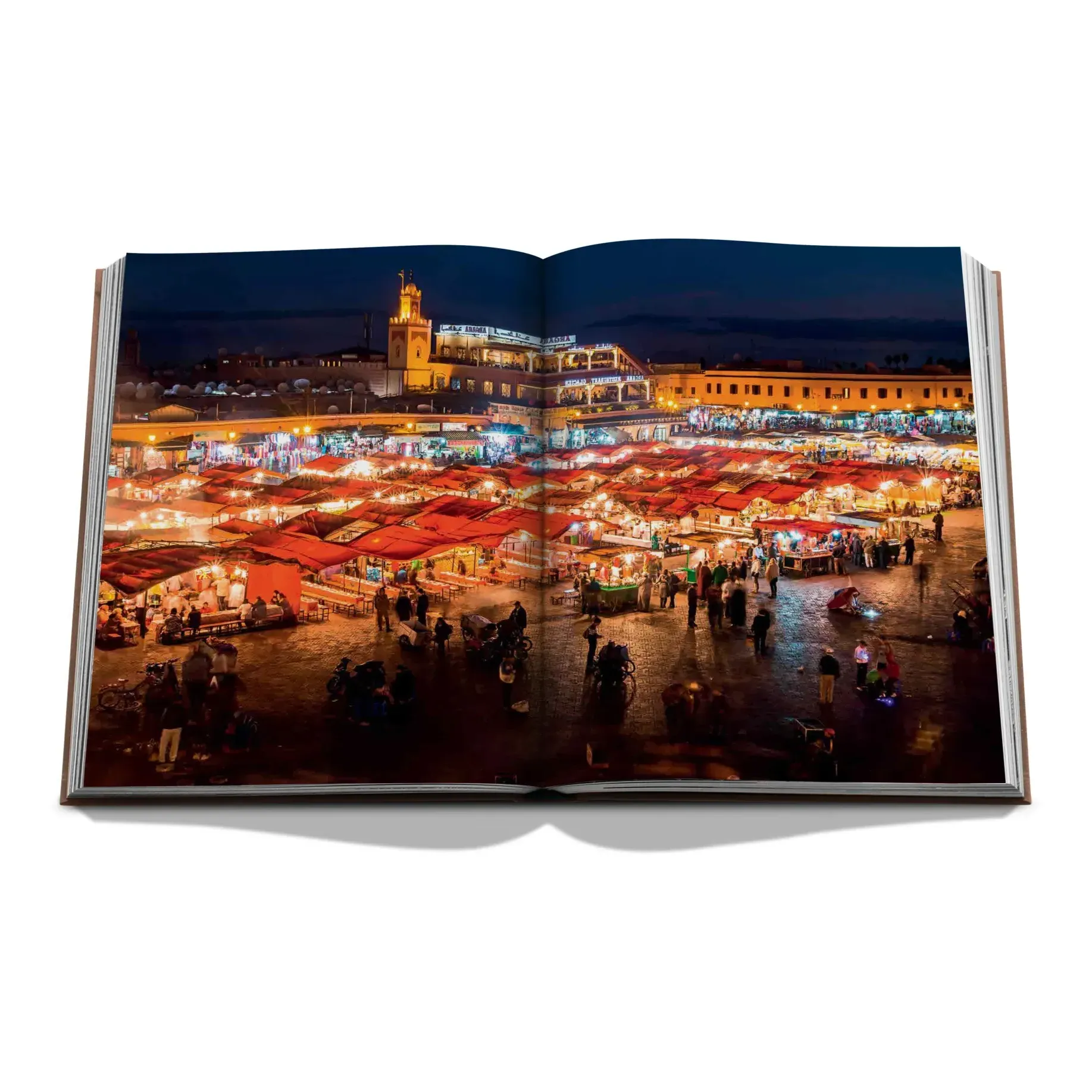 Marrakech Flair Hardcover Illustrated Book - Multicoloured alternate view