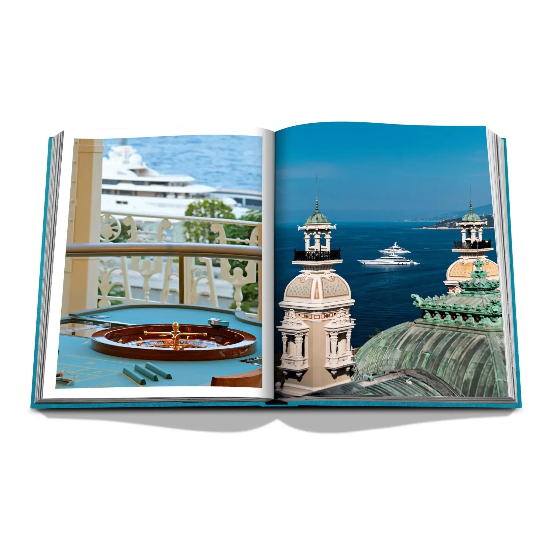 Monte Carlo Hardcover Book - Blue alternate view