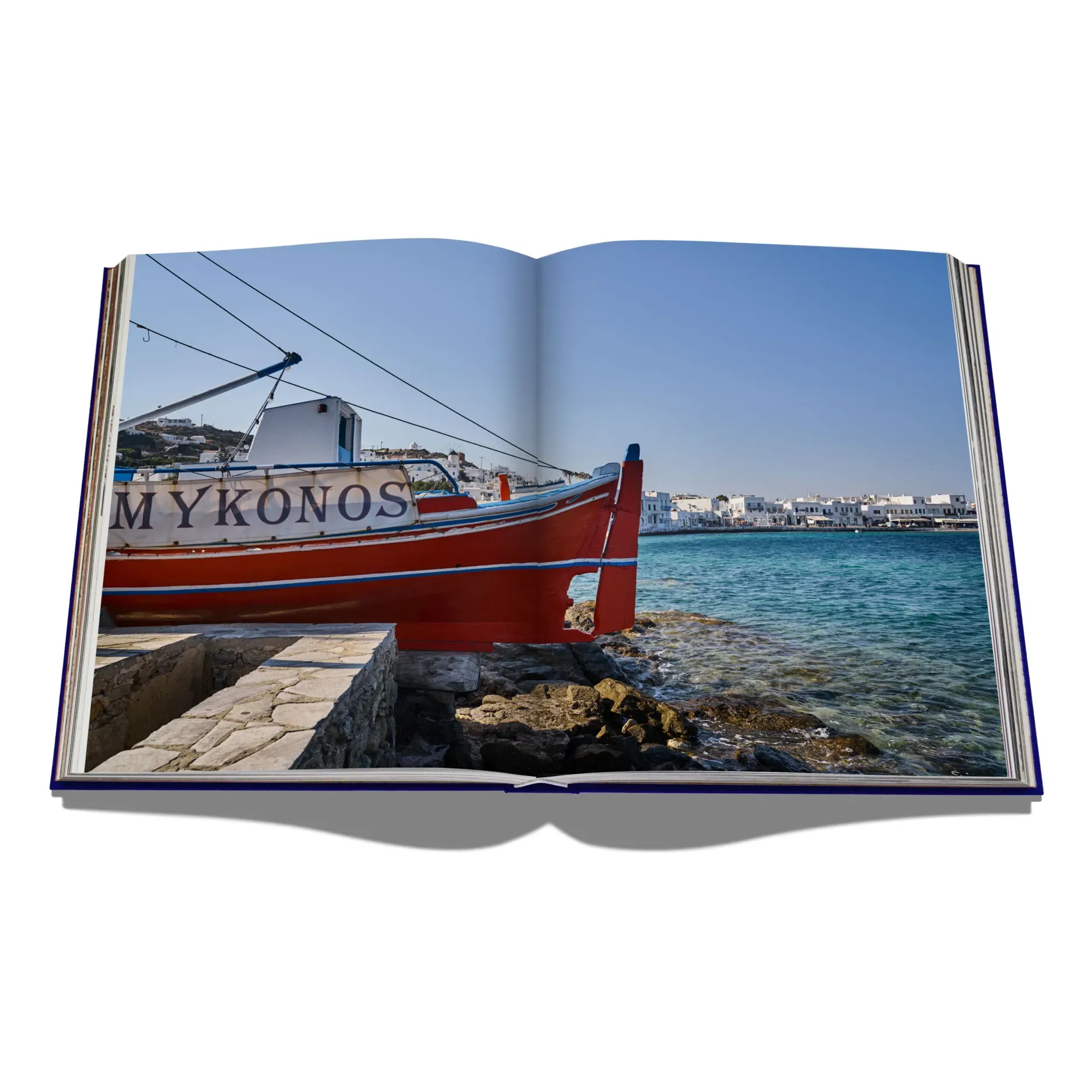 Mykonos Muse Hardcover Book - Multicoloured, Silk alternate view