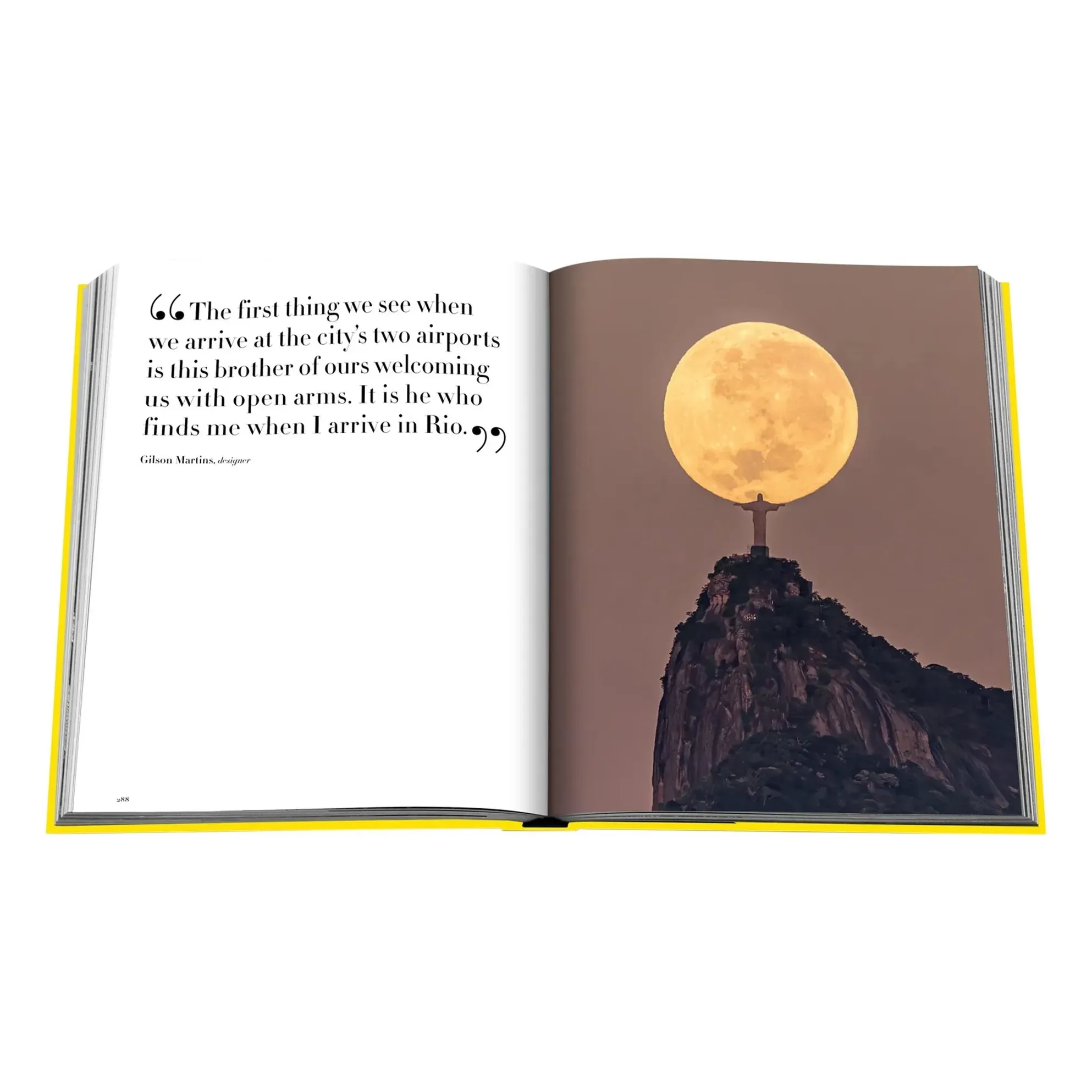 Rio de Janeiro Hardcover Coffee Table Book - Yellow alternate view