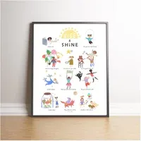 Rise & Shine Poster - Ecru alternate view