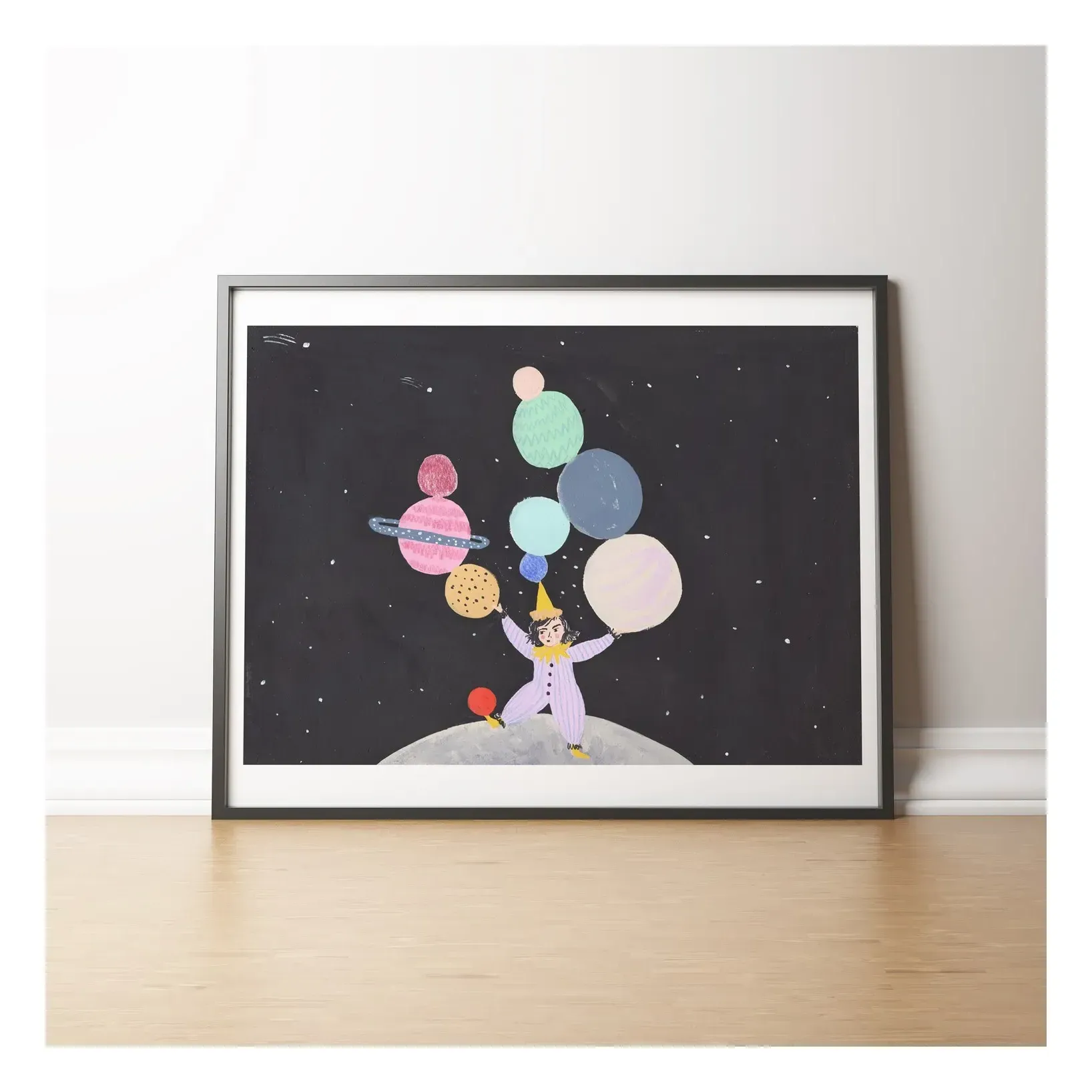 Universe is my Playground Fine Art Print - Midnight Blue product