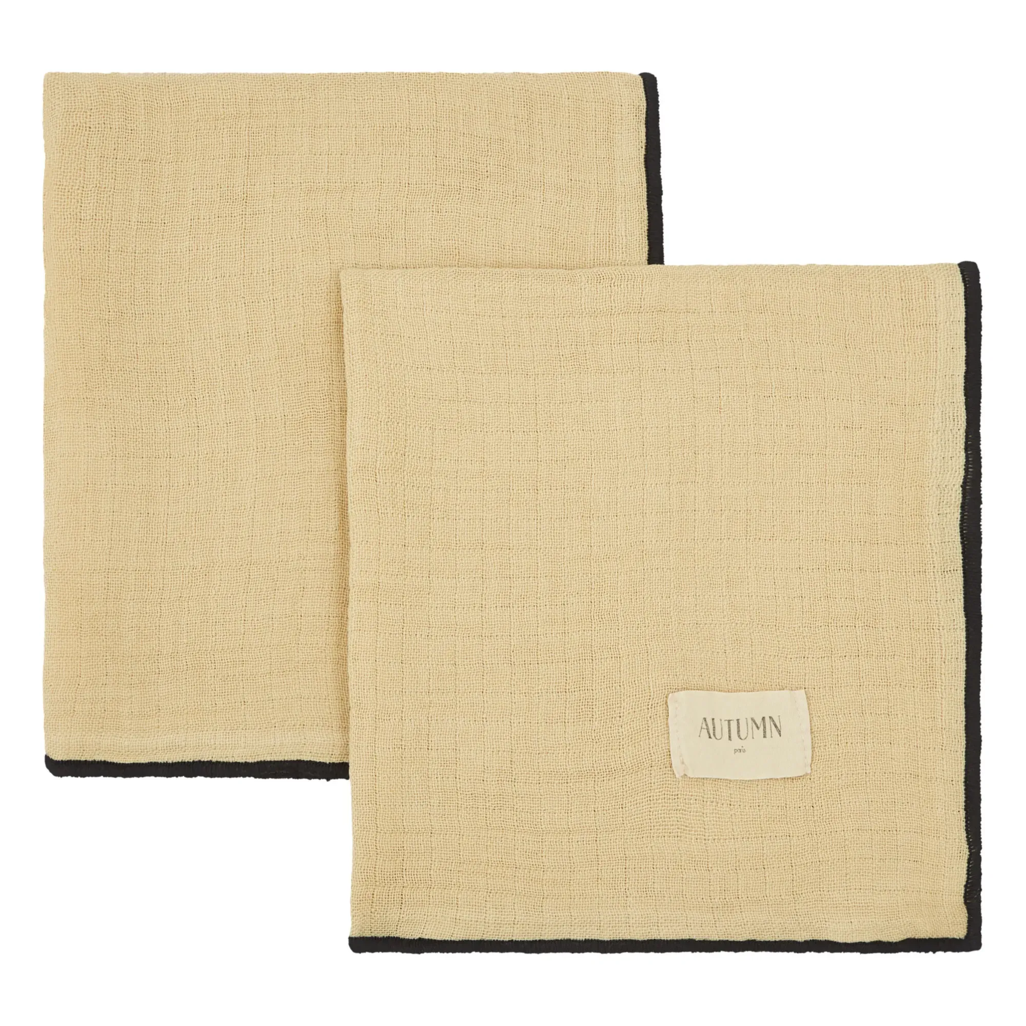 Muslin Napkins Set of 2 - Sand, Organic Cotton product