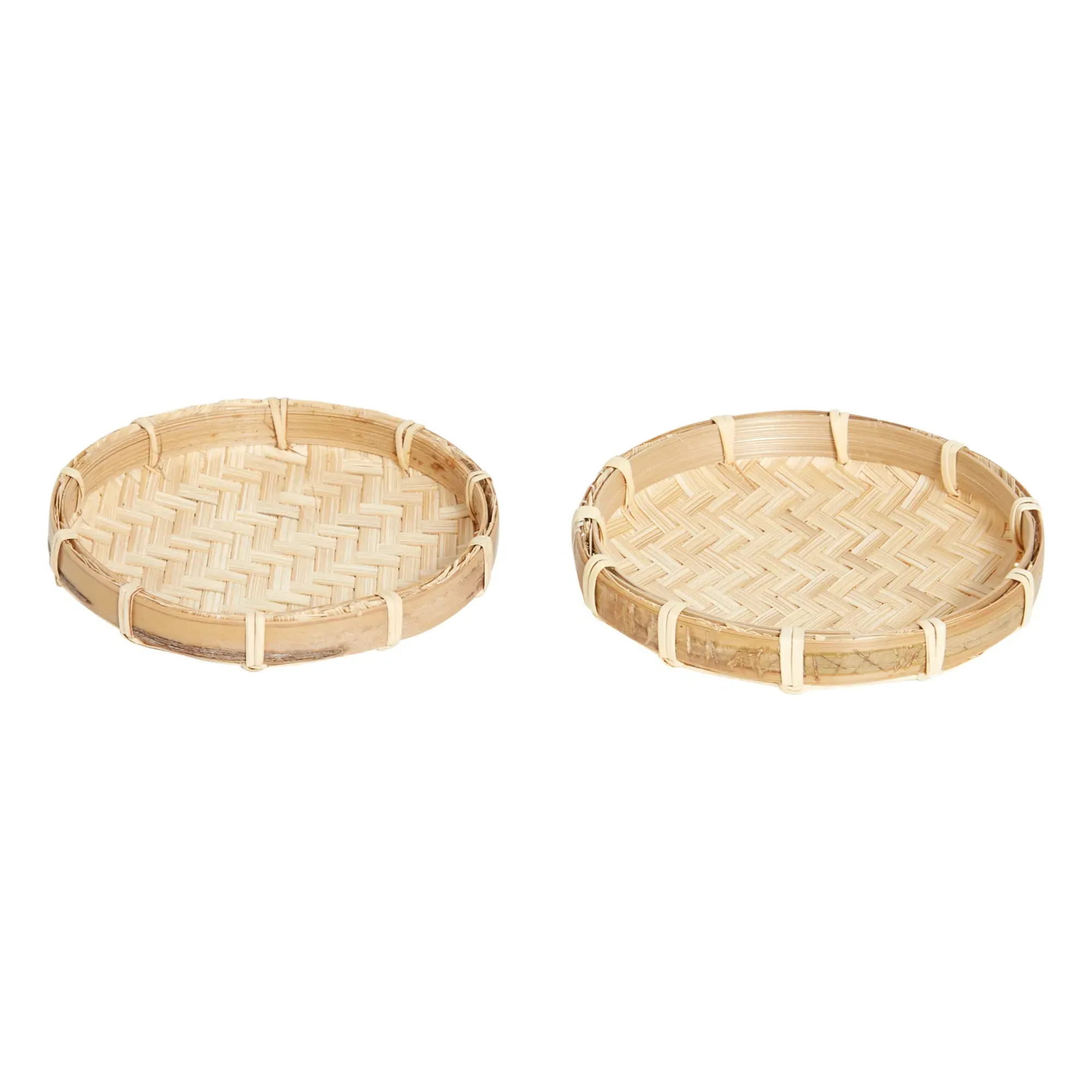 Bamboo Coasters Set of 2 - Natural, Bamboo product