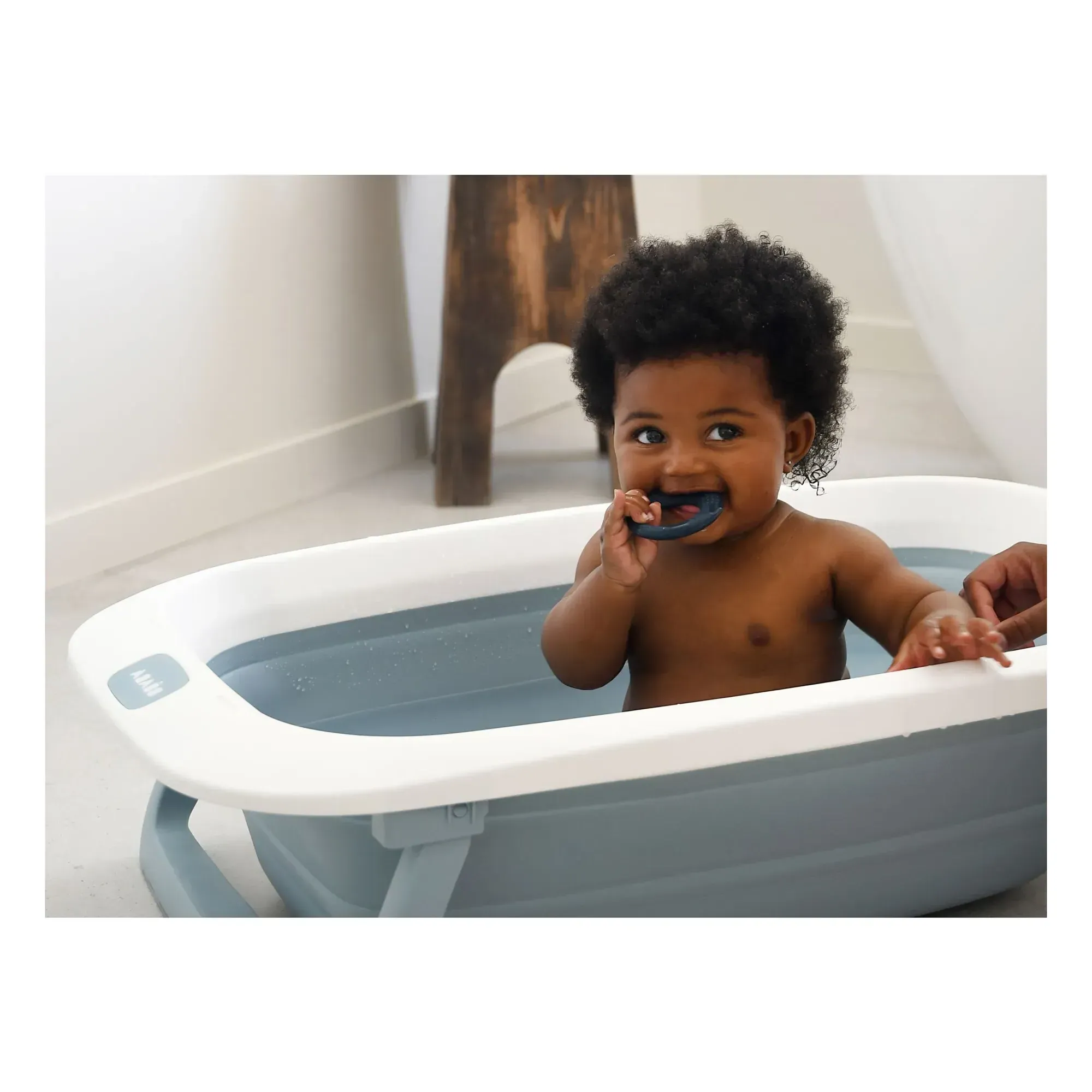 Camele'O Foldable Bathtub - Blue, Polypropylene alternate view