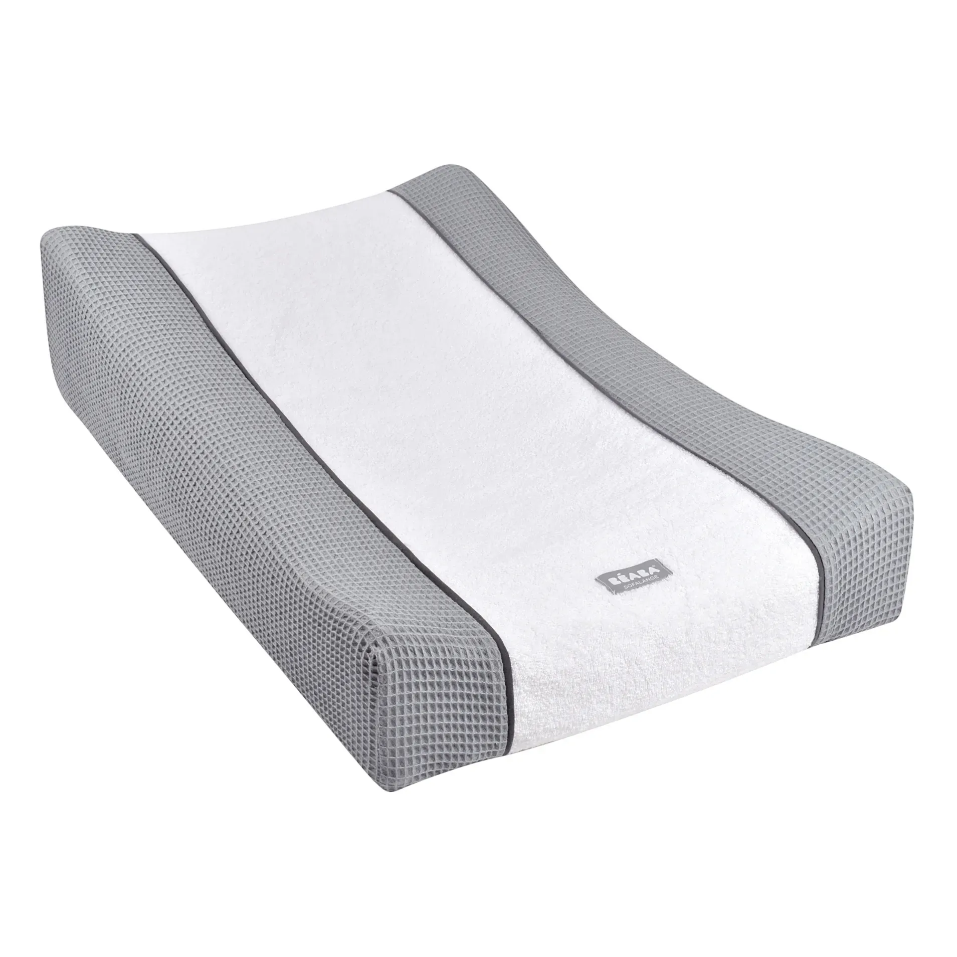 Sofalange Changing Mat Cover - Light Grey, Organic Cotton product