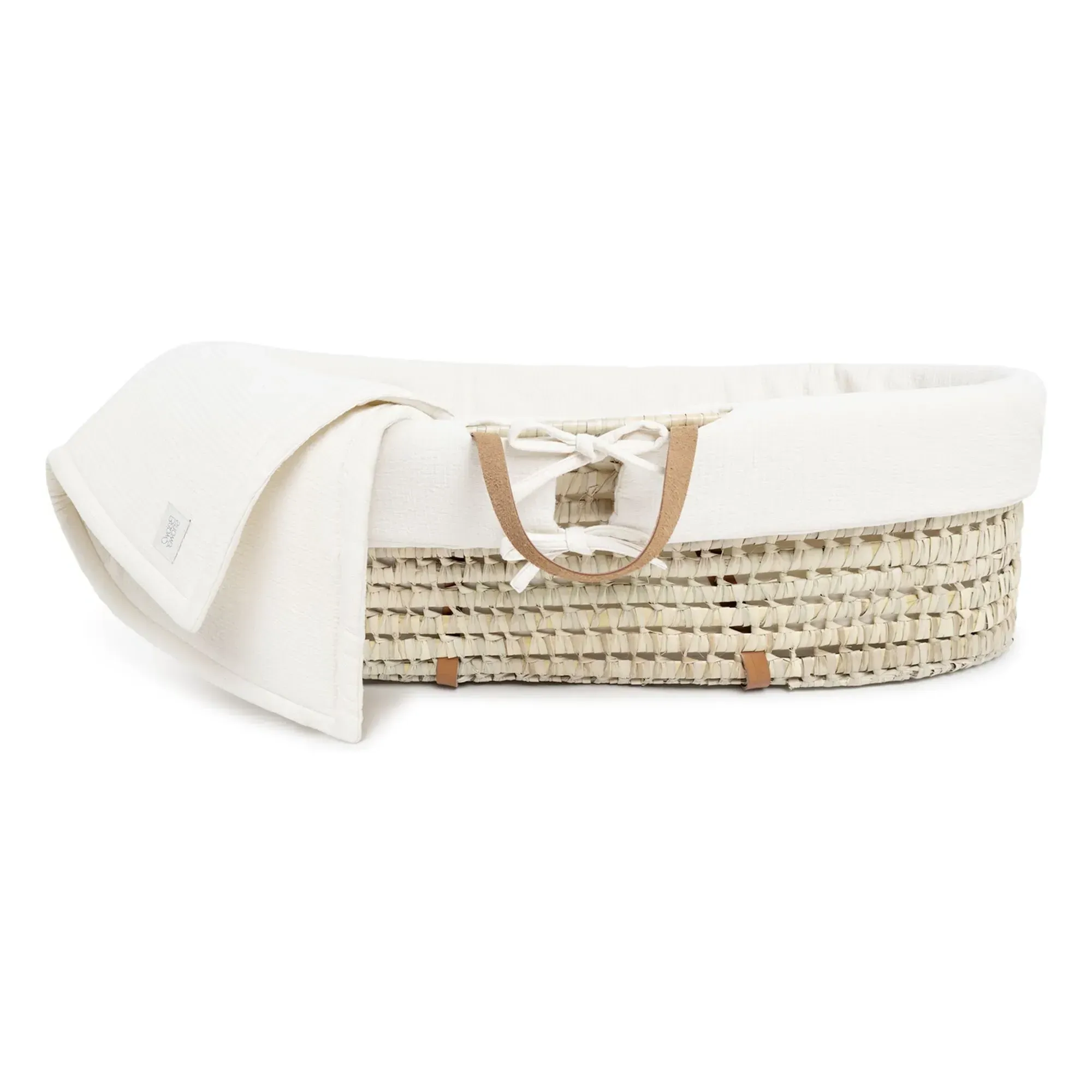 Bassinet Set 3-Piece - Ivory, Organic Cotton Muslin alternate view