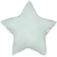 Etoile Star-Shaped Cushion - Light Blue, Organic Cotton alternate view