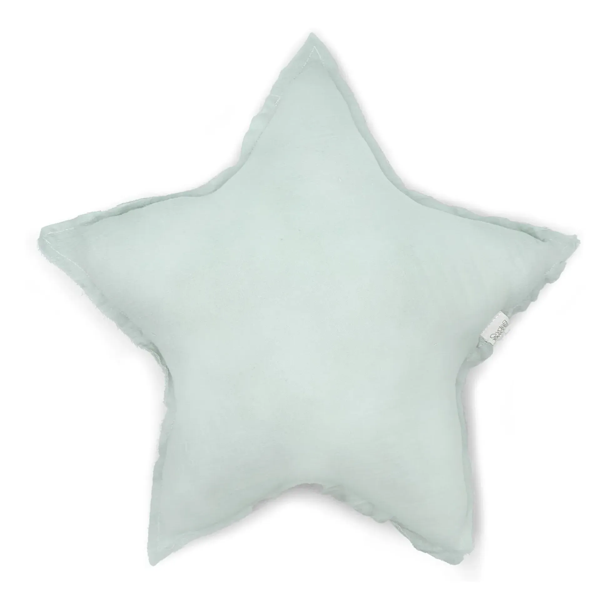 Etoile Star-Shaped Cushion - Light Blue, Organic Cotton product
