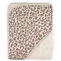 Hooded Bath Towel - Leopard, Organic Cotton alternate view