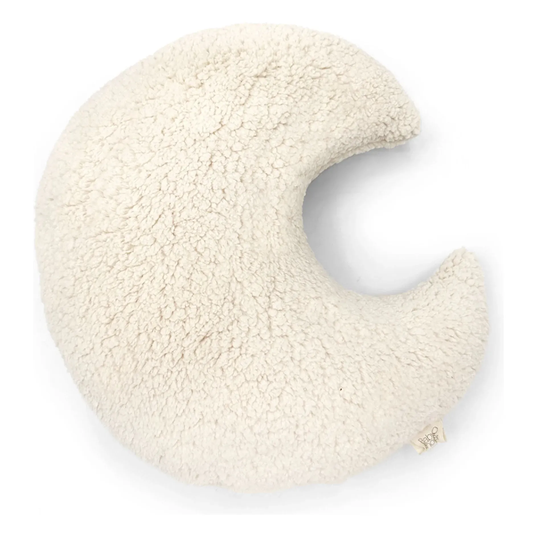 Moon-Shaped Cushion - Ecru, Organic Double Gauze product