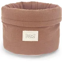 Round Storage Basket - Caramel, Organic Cotton alternate view