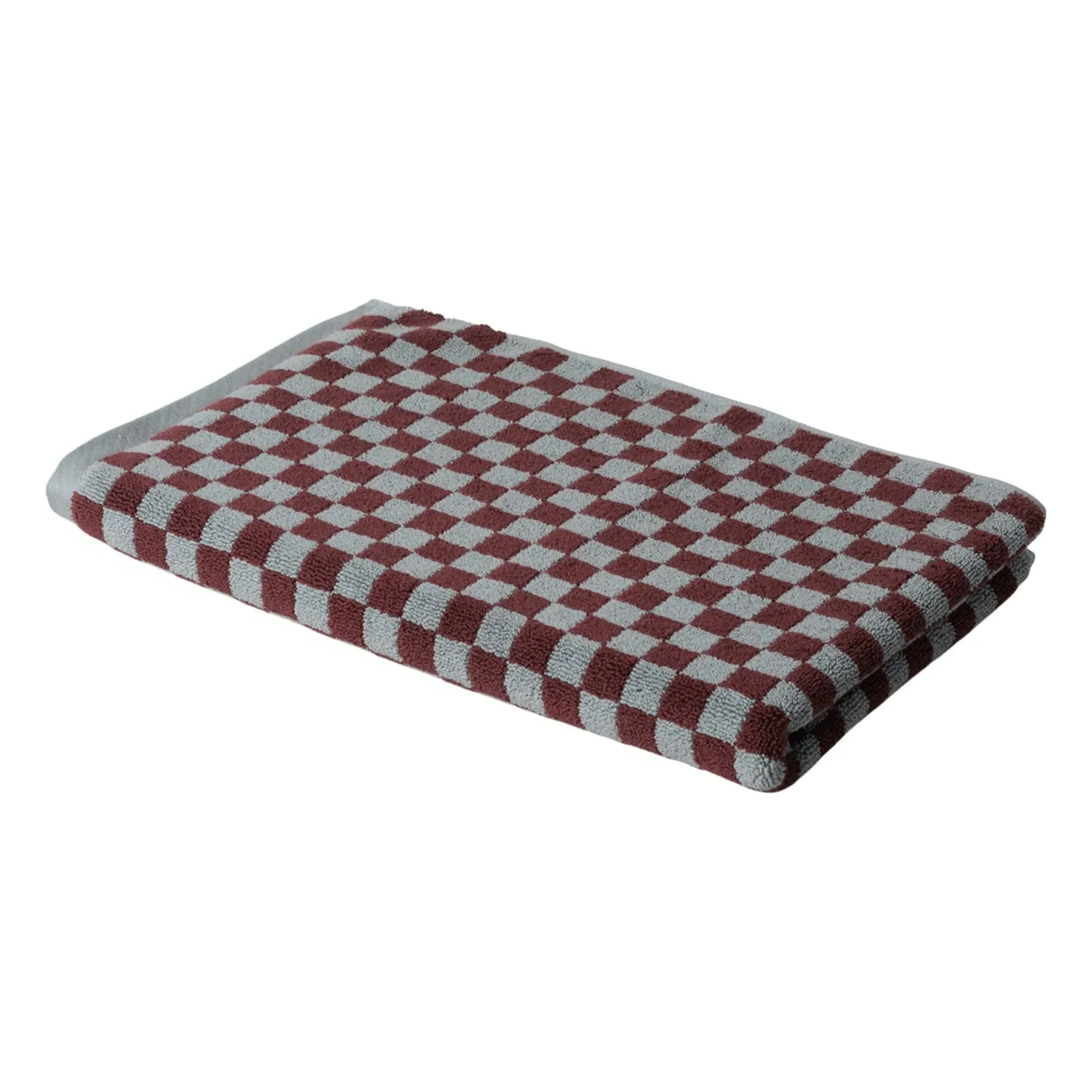 Beppu Bath Mat - Burgundy, Organic Cotton product