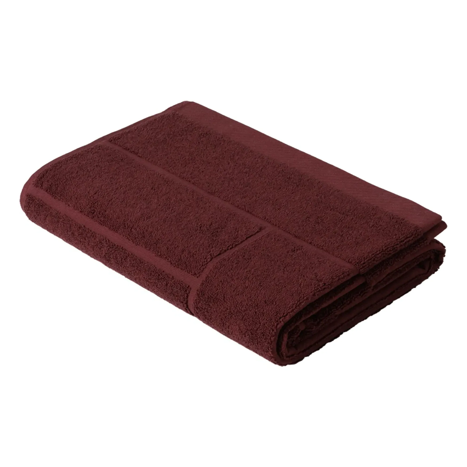 Greenwich Bath Towel - Burgundy, Organic Cotton product