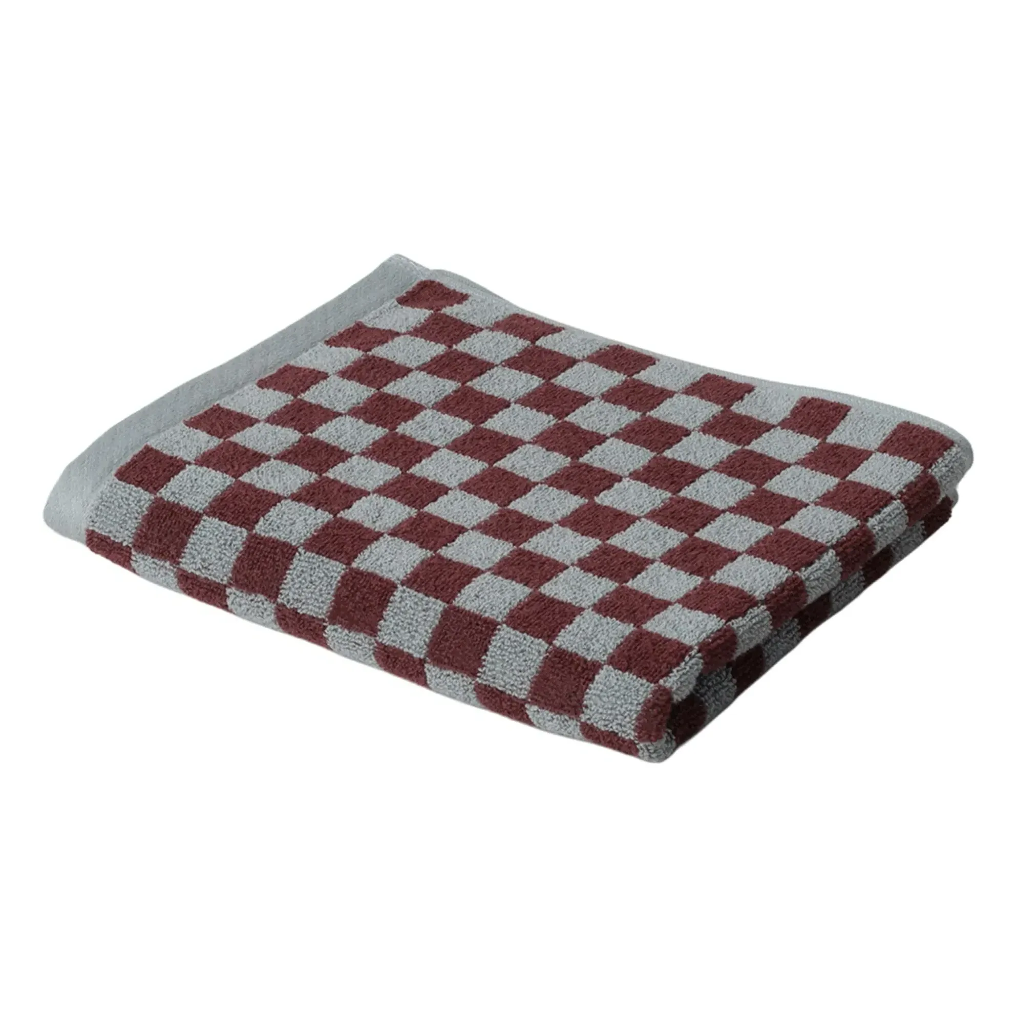 Josephine Guest Towel - Burgundy, Organic Cotton product