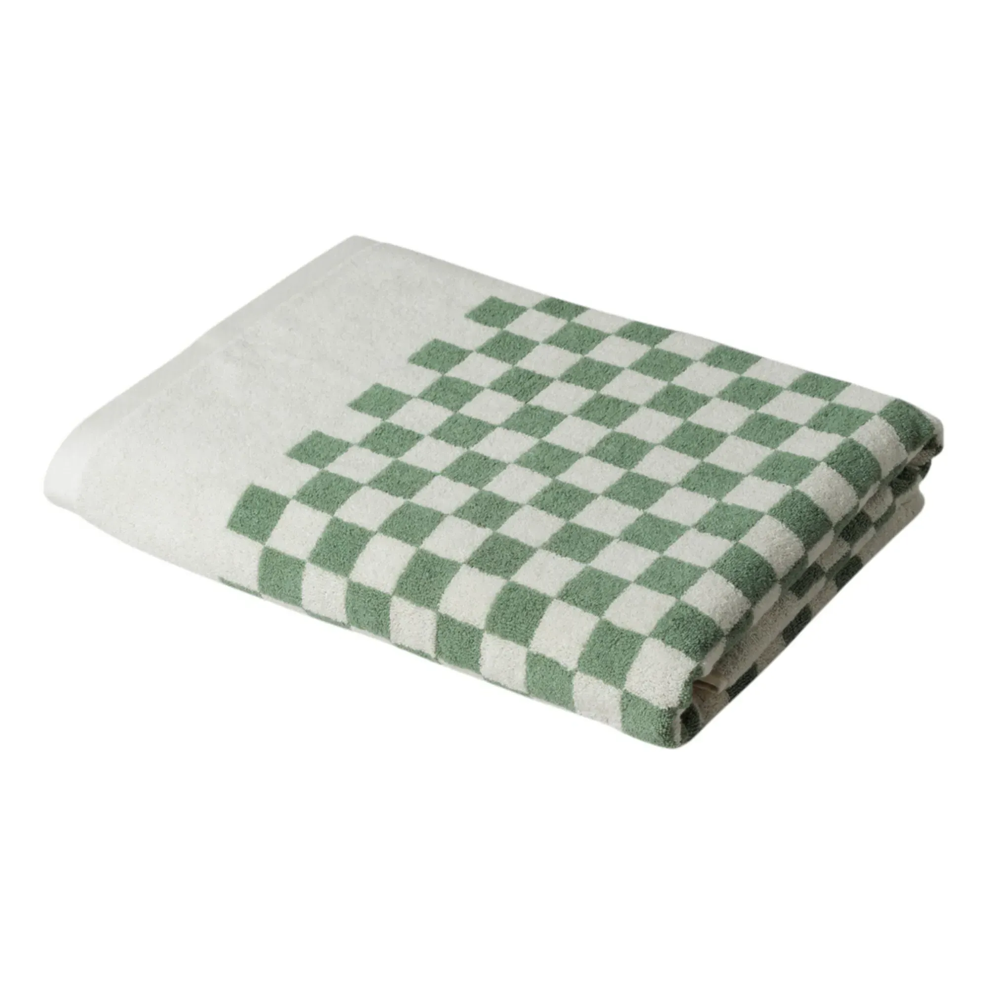 Roman Bath Towel - Green, Organic Cotton product