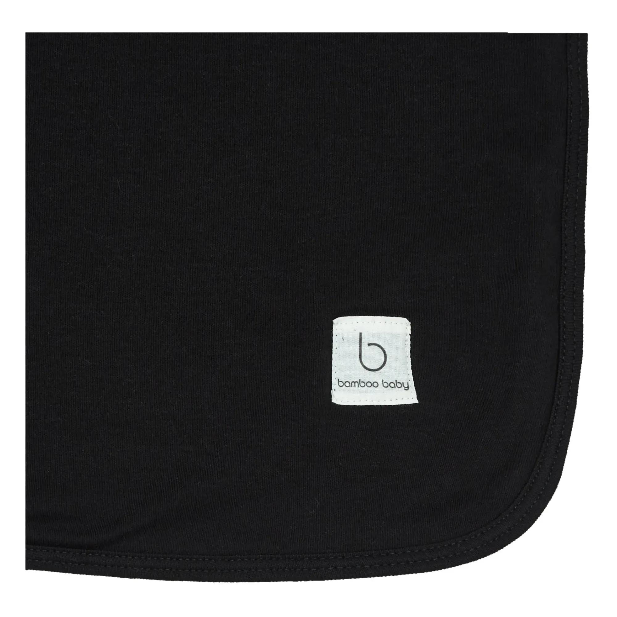 Large Blanket - Black, Organic Cotton alternate view