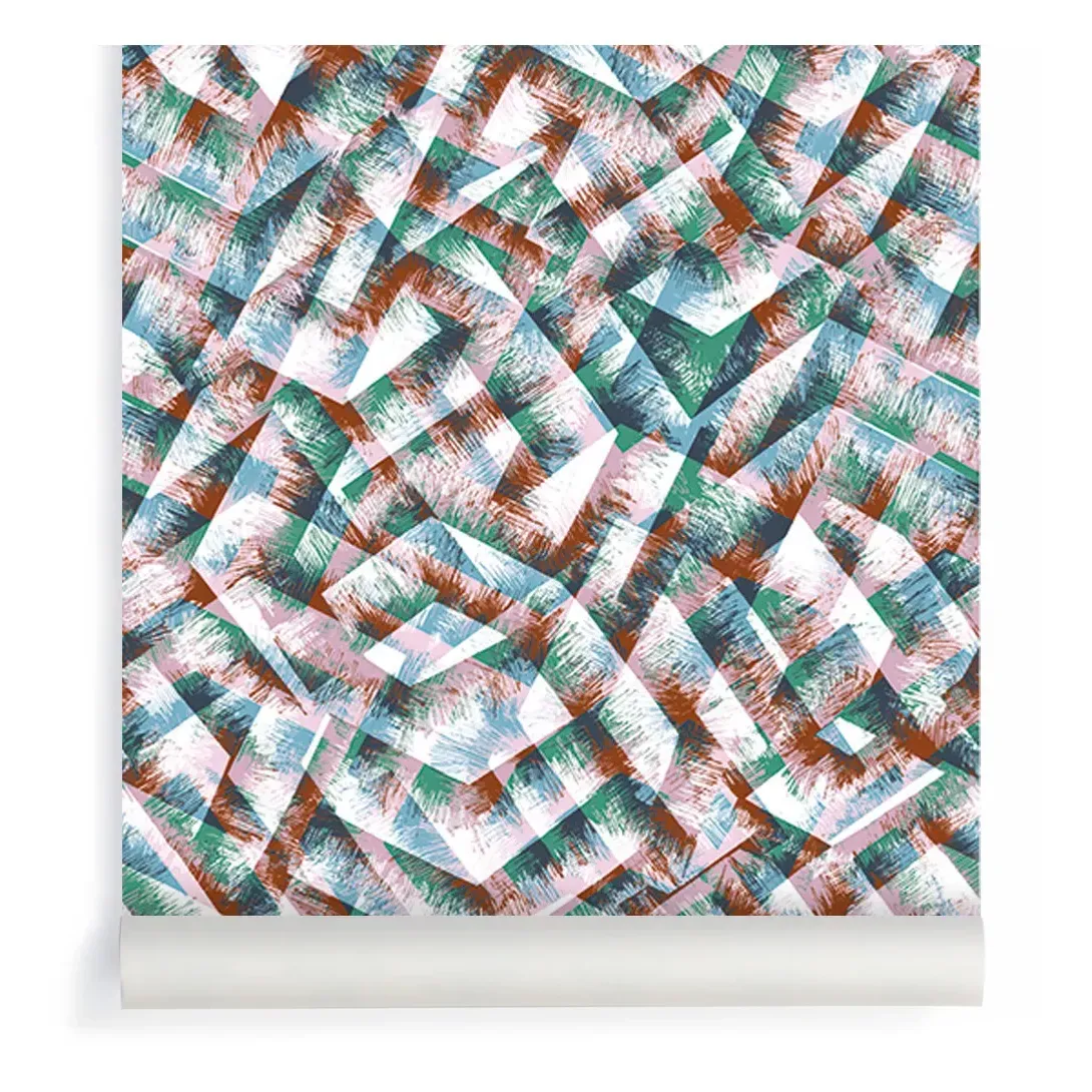 Bohemian Wallpaper 3 Rolls - Celadon alternate view