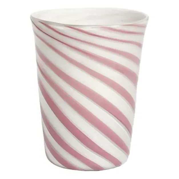 Bachette Viola Set of 2 Blown Glass Glasses - Pink product