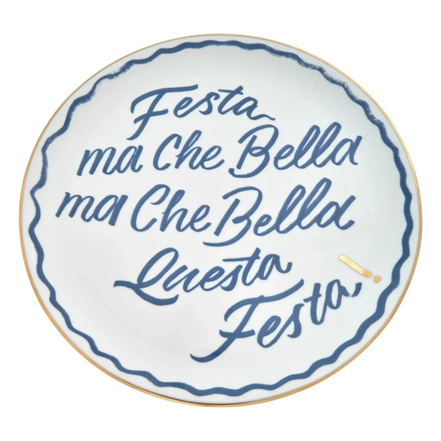 Bitossi Home Festa Round Dinner Plate - Blue, Porcelain product