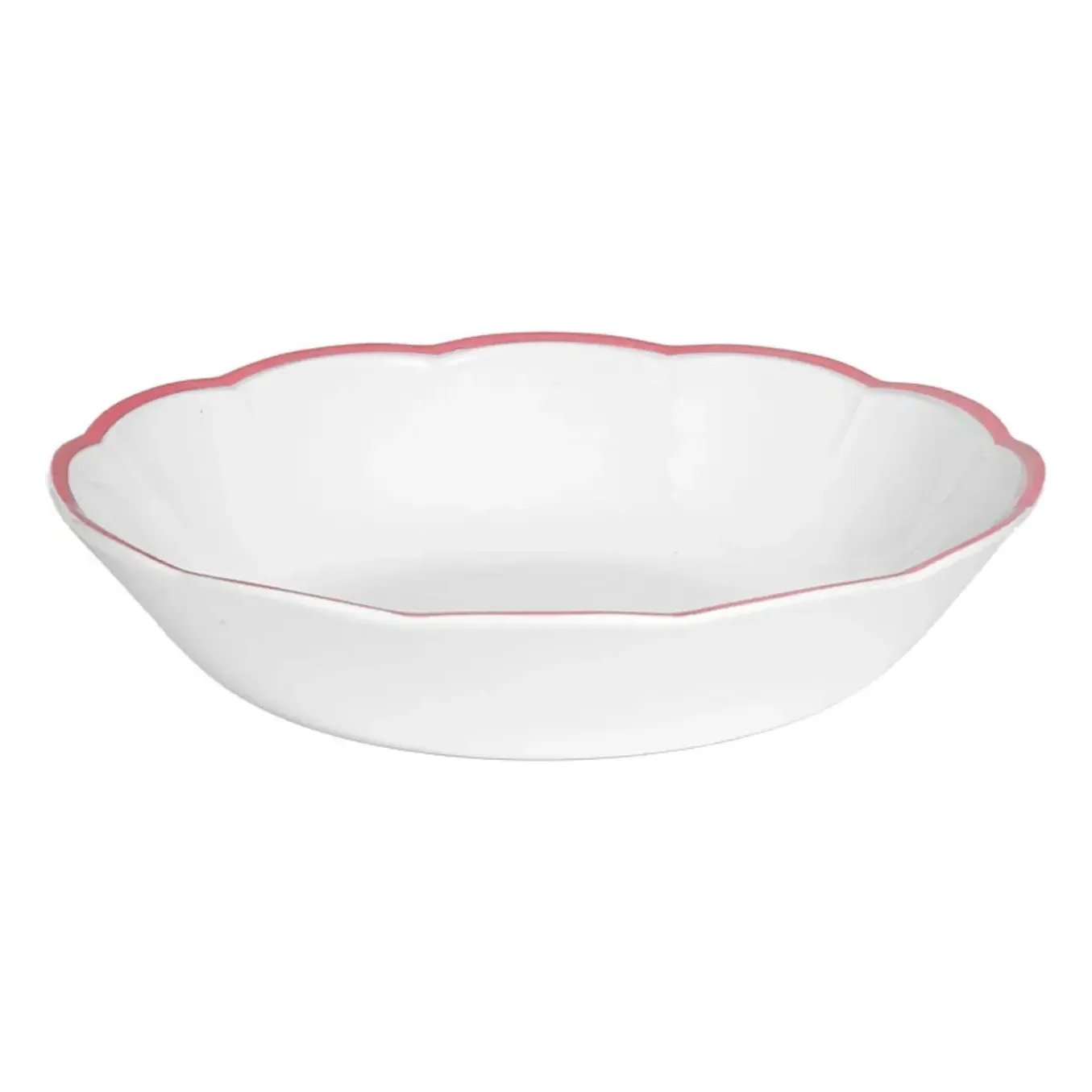 Bordo Rosa Soup Plate - Pink, Porcelain product