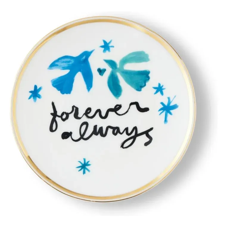 Chiara Perano X Bitossi Home Forever Always Plate - White, Porcelain product