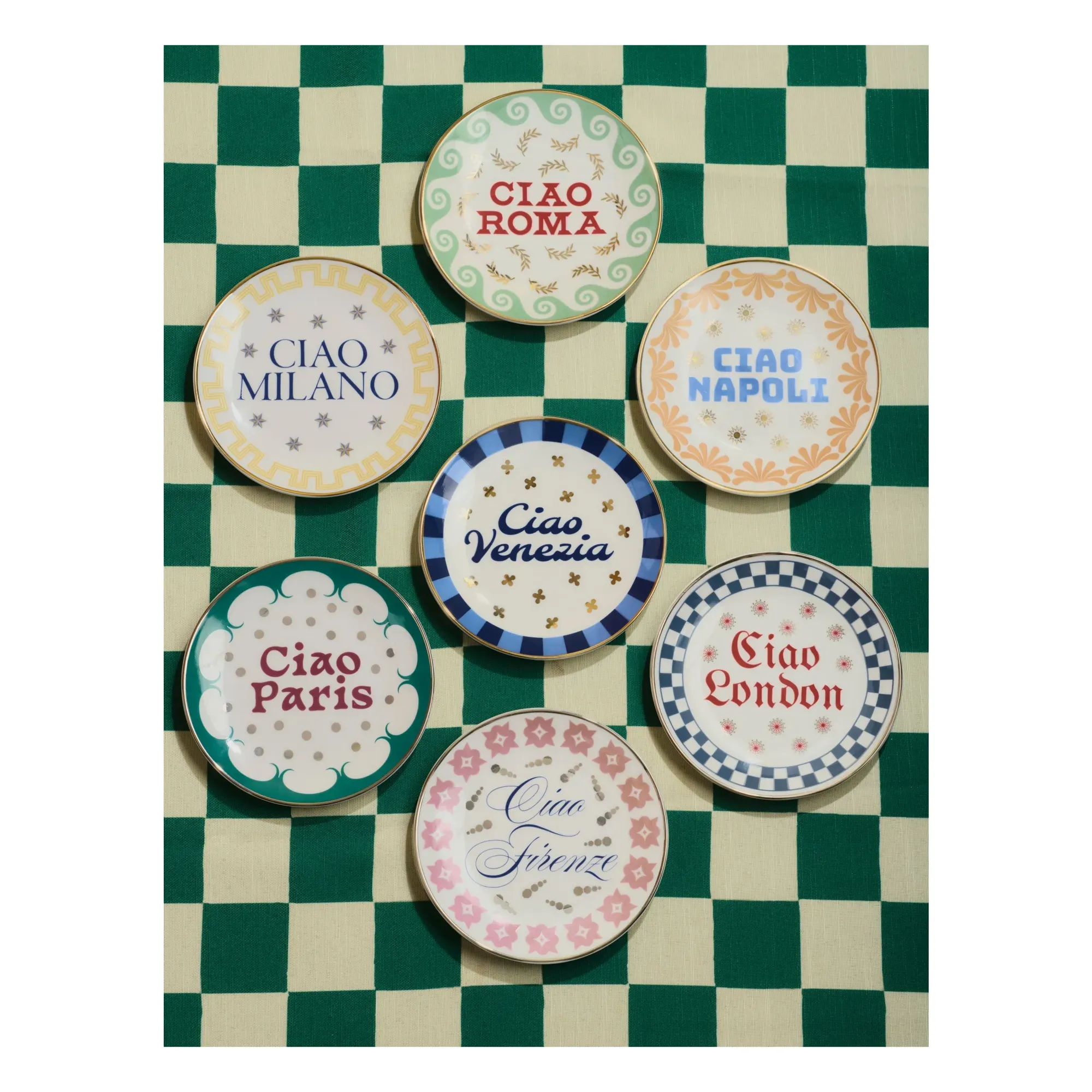 Ciao Venezia Small Decorative Plate - Blue, Porcelain alternate view