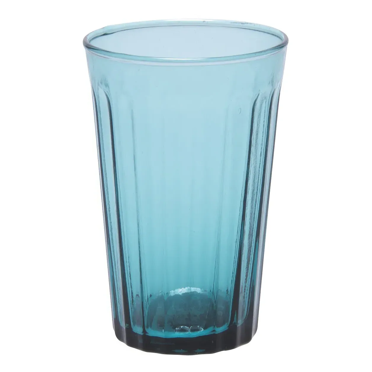 Lucca Set of 6 Water Glasses - Indigo Blue, Glass product